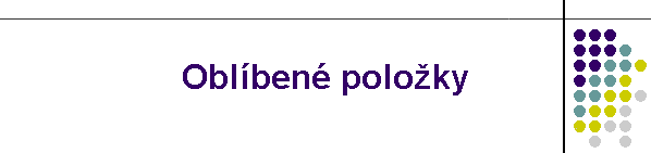 Oblben poloky